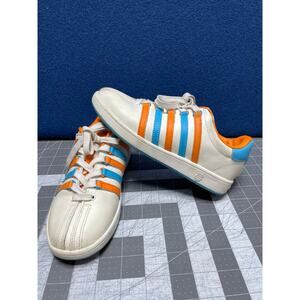 Blippi K-Swiss Kids Size 2 1/2 Unisex Sneakers Orange Blue